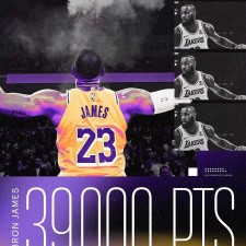 James bat un record historique, les Lakers célèbrent trois victoires consécutives